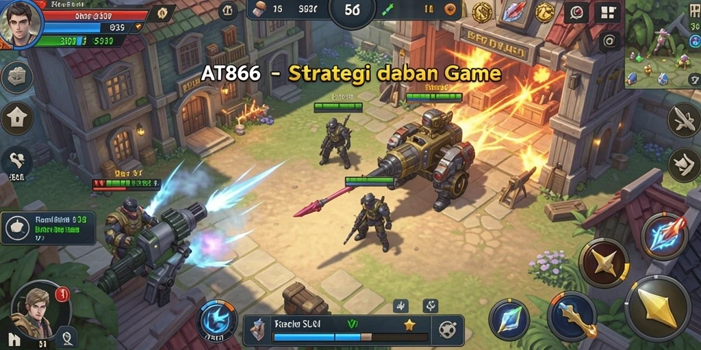 Tampilan gameplay <strong>AT866</strong> yang menegangkan dan penuh strategi.