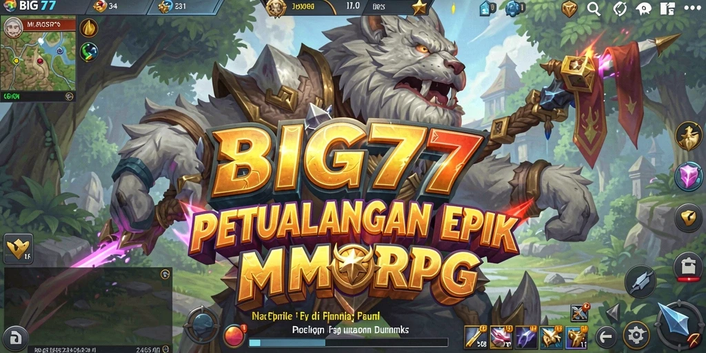 Gameplay epik dalam dunia petualangan <strong>BIG77</strong>.