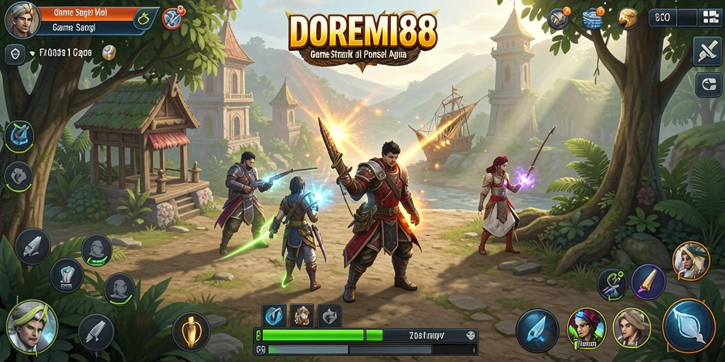 Tampilan gameplay DOREMI88 yang seru dan mendebarkan.