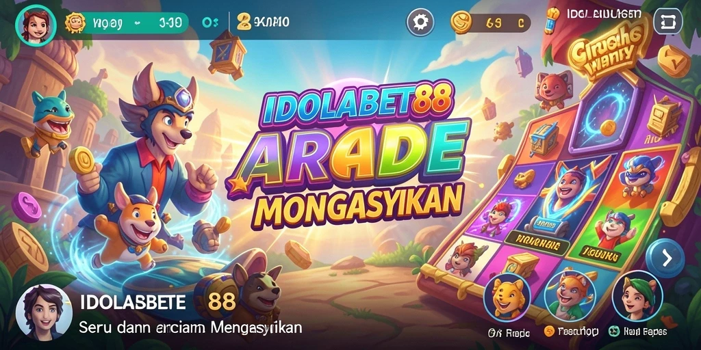 Tampilan gameplay seru di IDOLABET88, penuh aksi dan tantangan.
