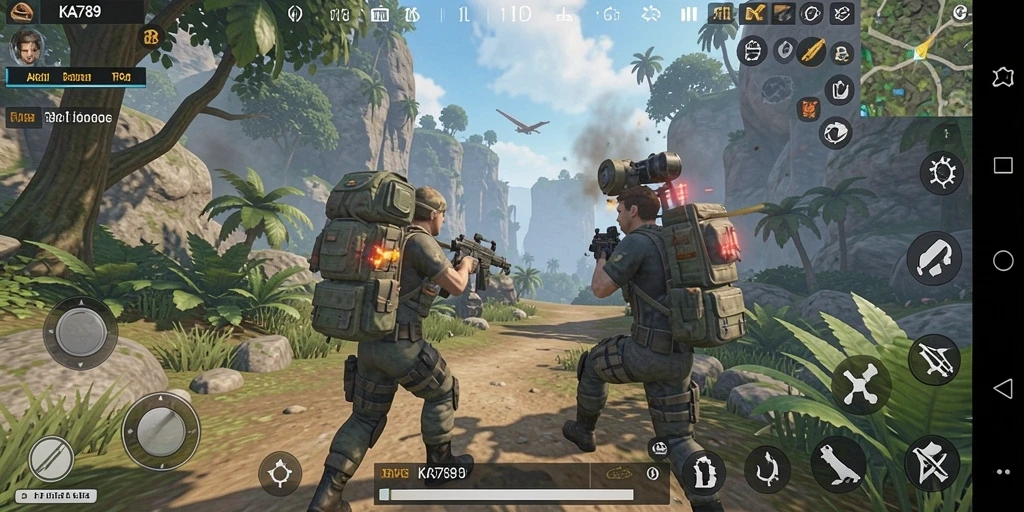 Tangkapan layar menampilkan aksi gameplay TPS yang mendebarkan.