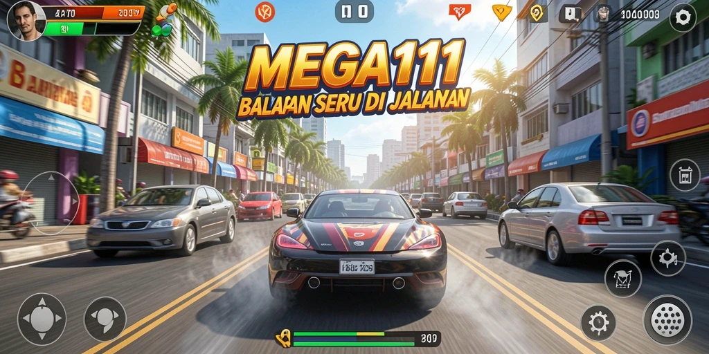 Pengalaman balapan seru dengan adrenalin tinggi di MEGA111.