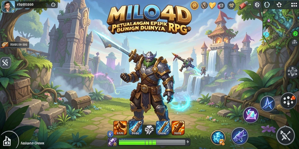 Tampilan gameplay dari MILO4D yang memukau dan mendebarkan.