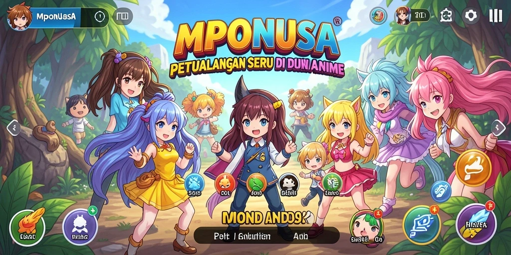 Tampilan menarik dari gameplay MPONUSA yang mengasyikkan.